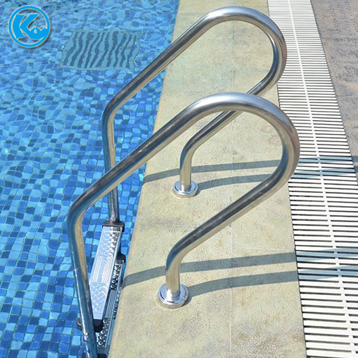 China product outdoor swimming pool 304/316 swimming step ladder stainless steel pool ladder