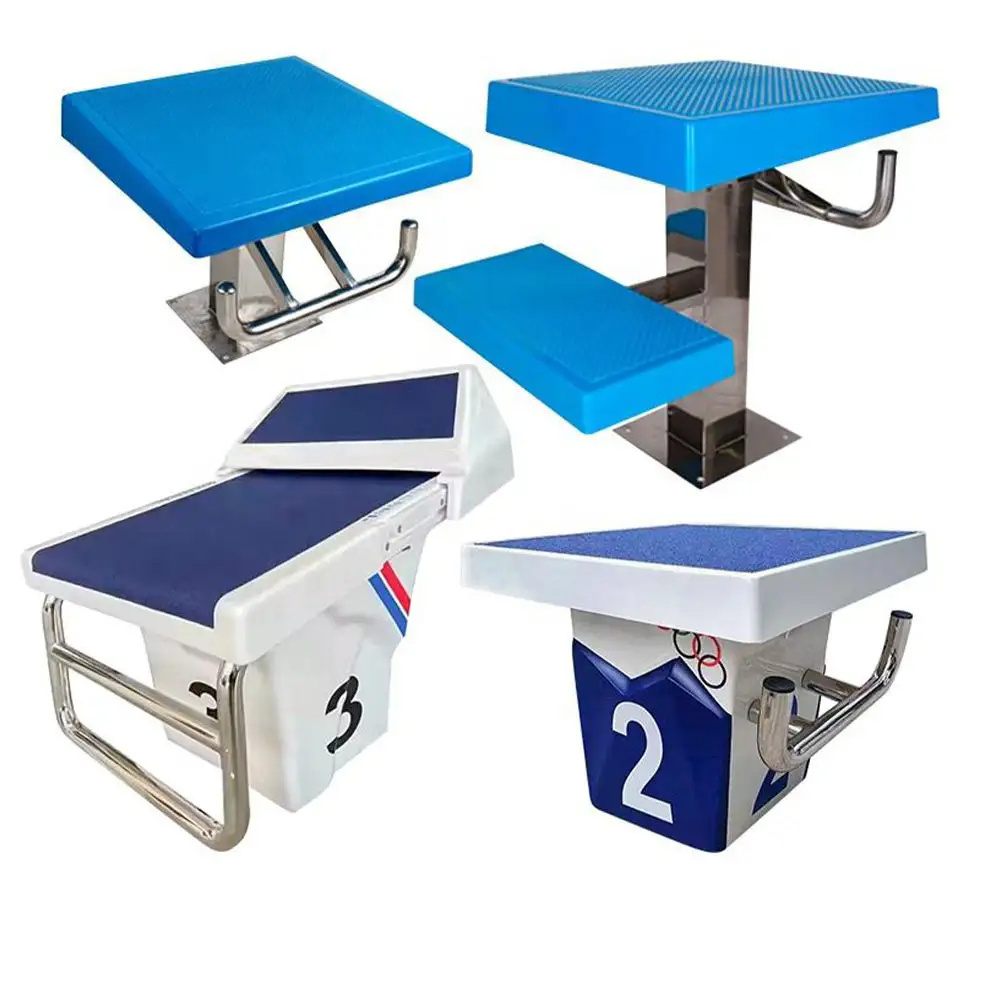 High standard portable diving board swimming starting blocks starting block for swimming pool