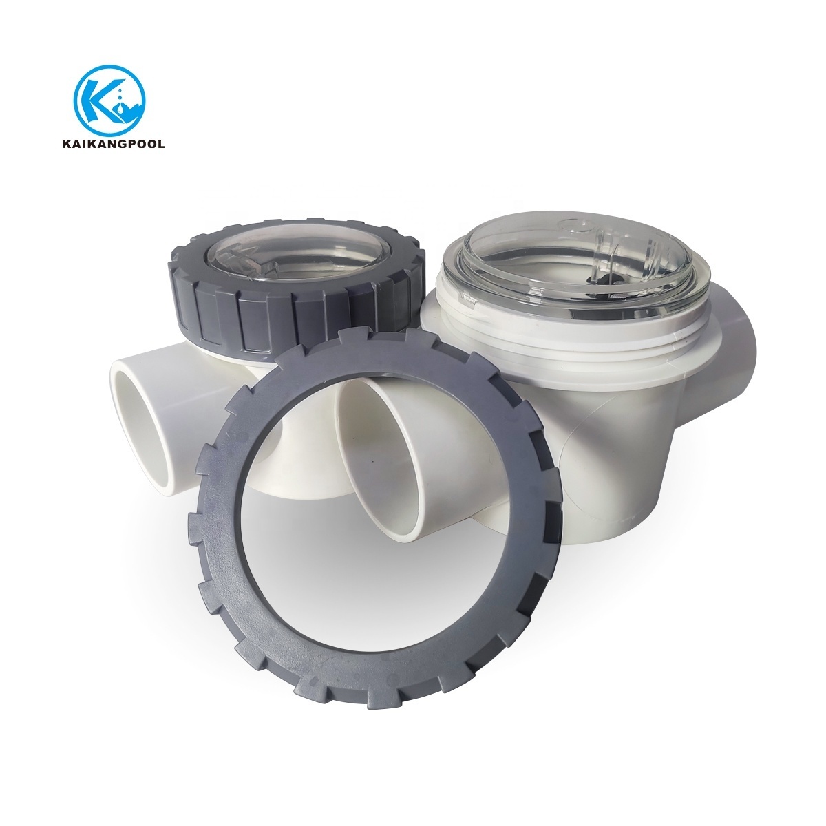 Factory Supplier Swimming Pool Safety Check Valve 1.5/2.0 Inch PVC for Swimming Pool and Spa Water Treatment