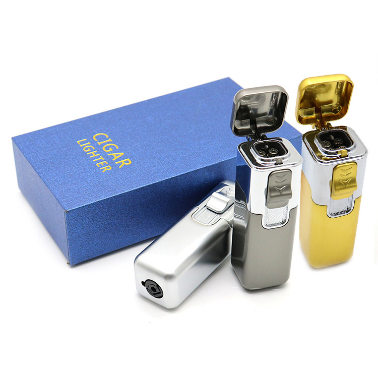 Hot Sale Creative Portable Metal Smoking Lighter Candle Lighter Smoking Accessories Wholesale Windproof Lighters