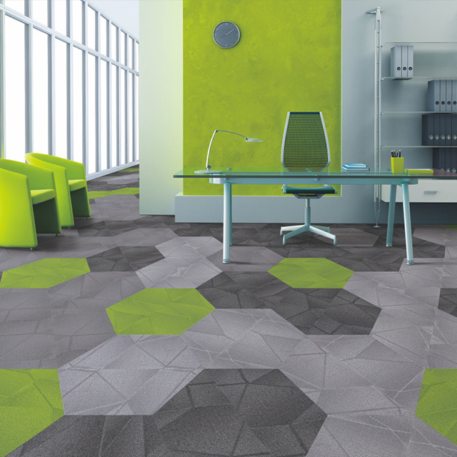 Solution Dye Nylon Carpet Tiles High Quality Carpet For Public Area Hotel, Restaurant, Canteen, Office, Clinic, etc.