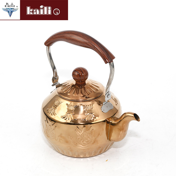 Prompt delivery safety item Titanium plating Kettle camping kettle