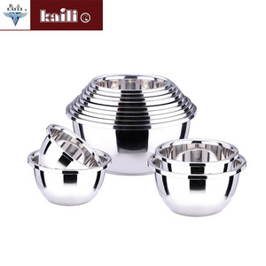 High Quality Stainless Steel Soup Basin Basket Food Colander For Restaurant