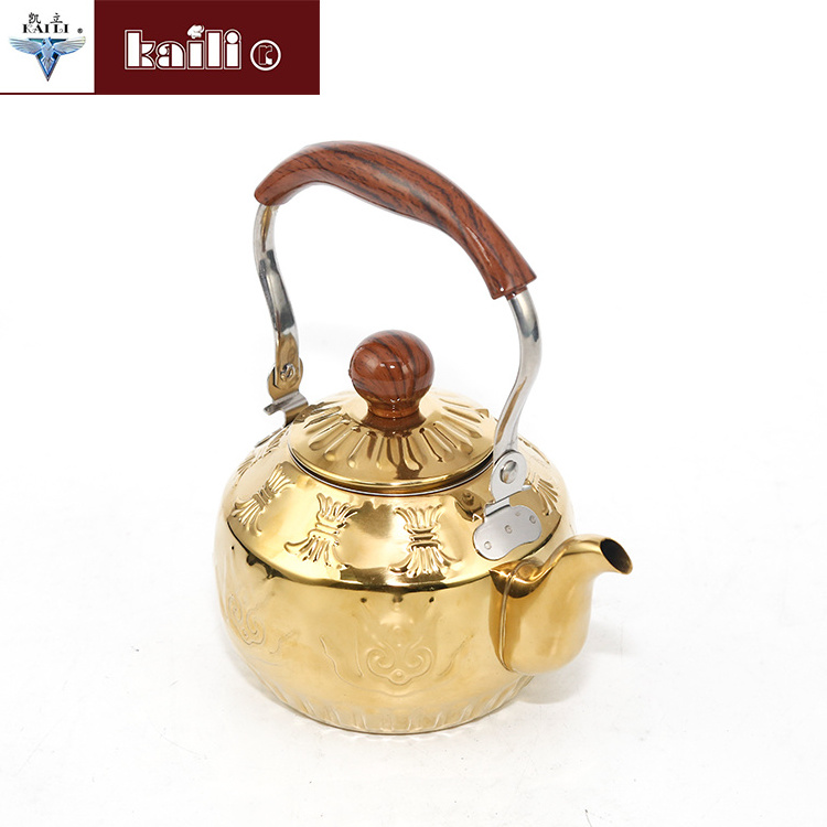 Prompt delivery safety item Titanium plating Kettle camping kettle