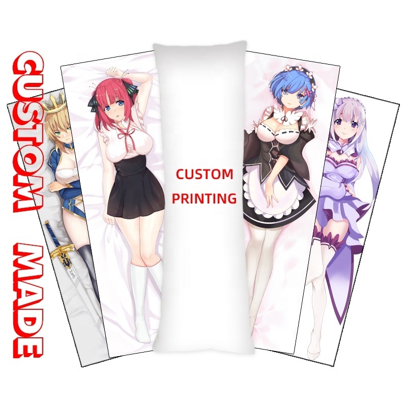 Japanese adult sexy anime girl figures otaku hentai toys custom no Mosaic soft life size dakimakura home decoration pillow