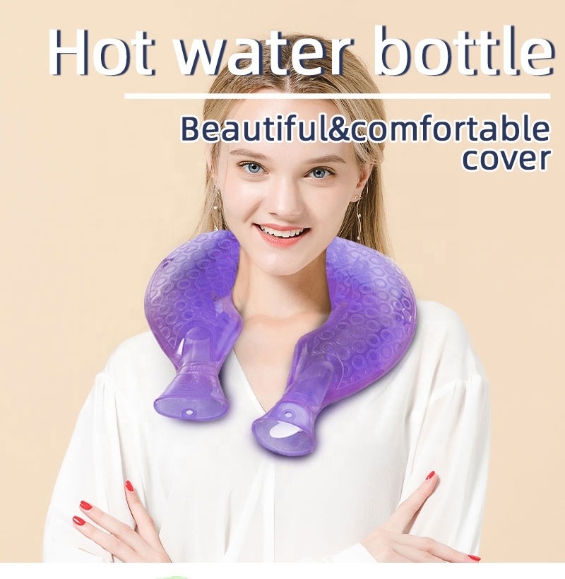 Low price china PVC mini 1 liter hot water bottle