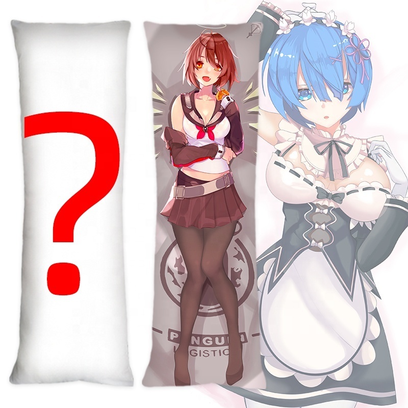 Naked sexy anime girls decorative custom body pillow case/covers  cheap dakimakura custom hug pillow