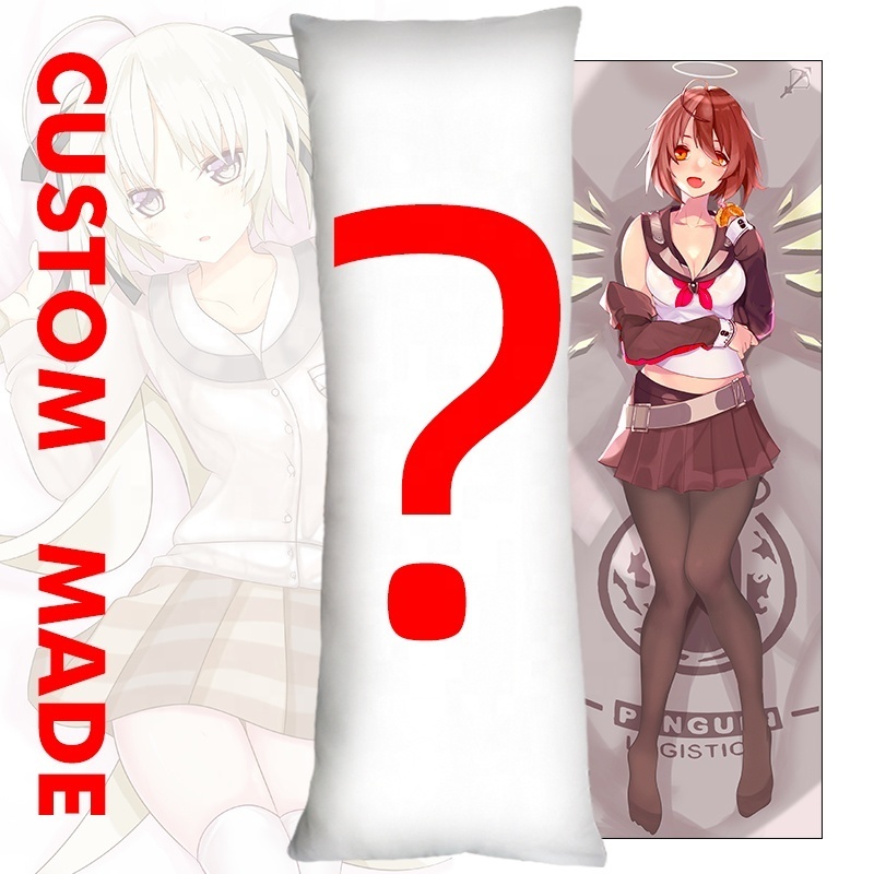 Naked sexy anime girls decorative custom body pillow case cheap dakimakura custom printed pillow