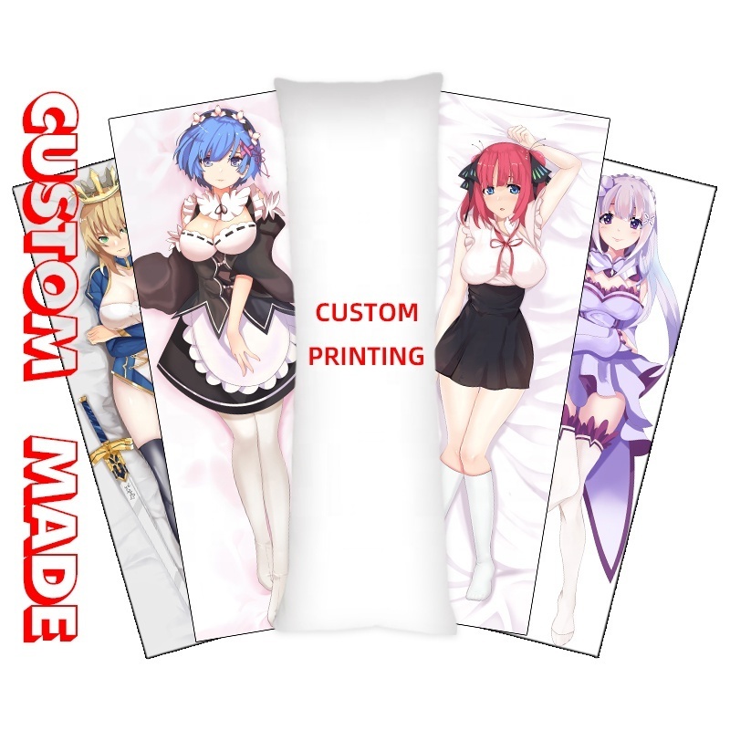 Japanese adult sexy anime girl figures otaku hentai toys custom no Mosaic soft life size dakimakura home decoration pillow