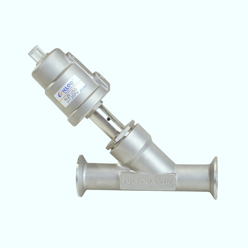 Tru-clamp Connection Type Angle Seat Valves Gas SOLENOID VALVES