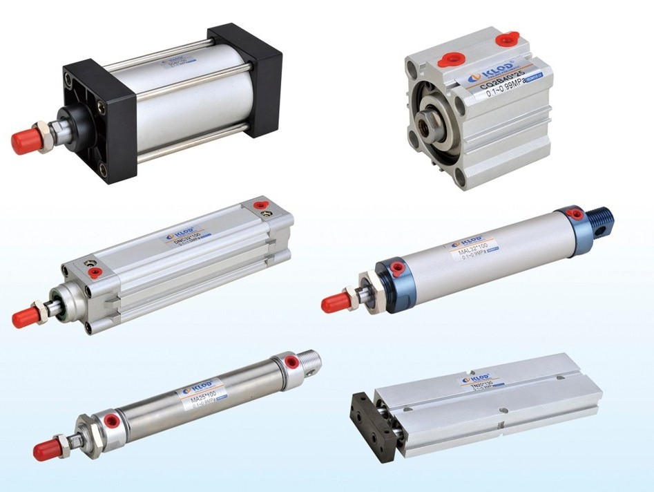 SI Series ISO6431 Standard Pneumatic Control Structure Cylinder Valves for General Application Double action