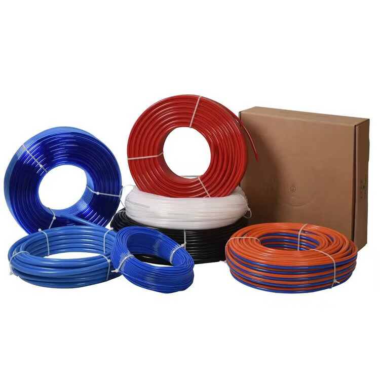 PU Material hose 14mm Size 100 Meters Blue Color Polyurethane Pneumatic Air Tube