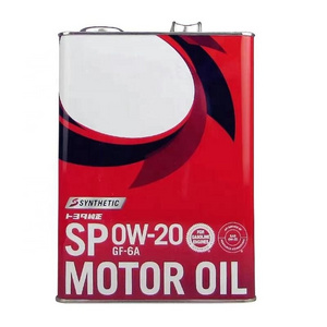 Toyota SP0W-20 4L Full SyntheticMotor Oil Lube oil Iron barrel 08880-13205