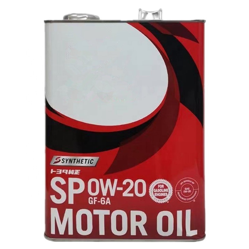 Toyota 4L Iron Bucket Fully Synthesized SP0W-20 Engine Lubricating Oil Automotive Base Oil