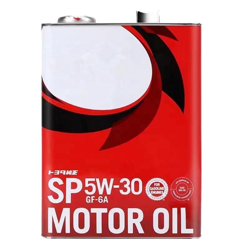 Toyota Fully Synthetic Engine Oil SP5W-30 Iron Drum Oil with 4 Liters Base Oil SAE Certified Lubricating Grease