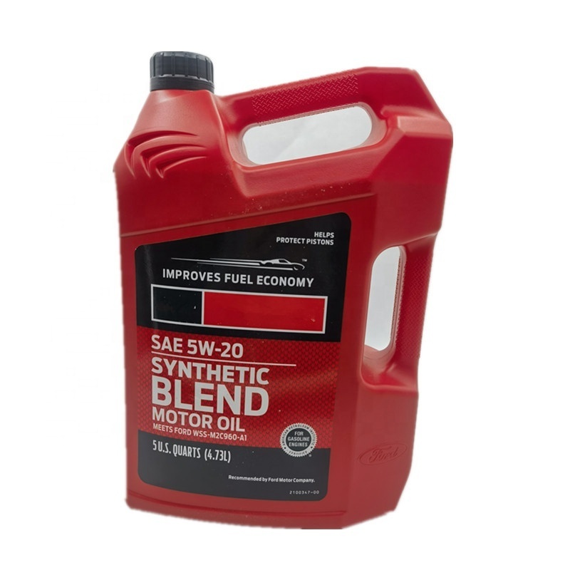 Ford motor oil SAE5w - 20 total synthesis engine synthetic oil mixed 4.73 litres of 2100347-00 lubricating oil