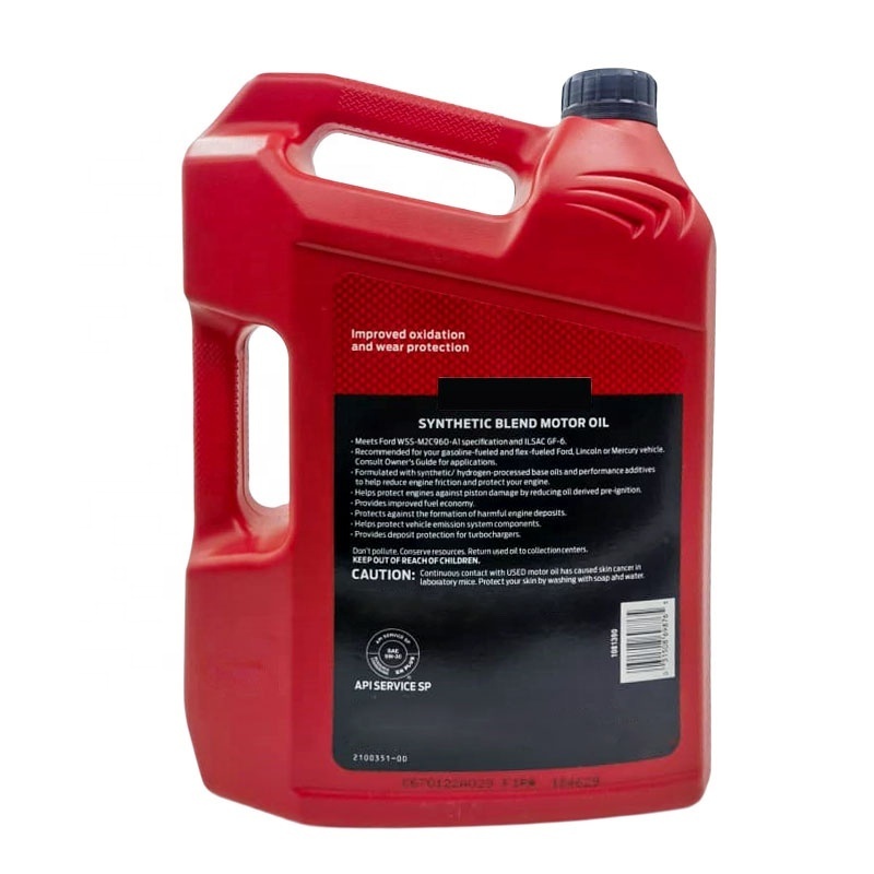 High quality motor oil 5w30 oil engine fully synthesis automobiel lubricant oil  is applicable to Ford 2100347-00 4.73L