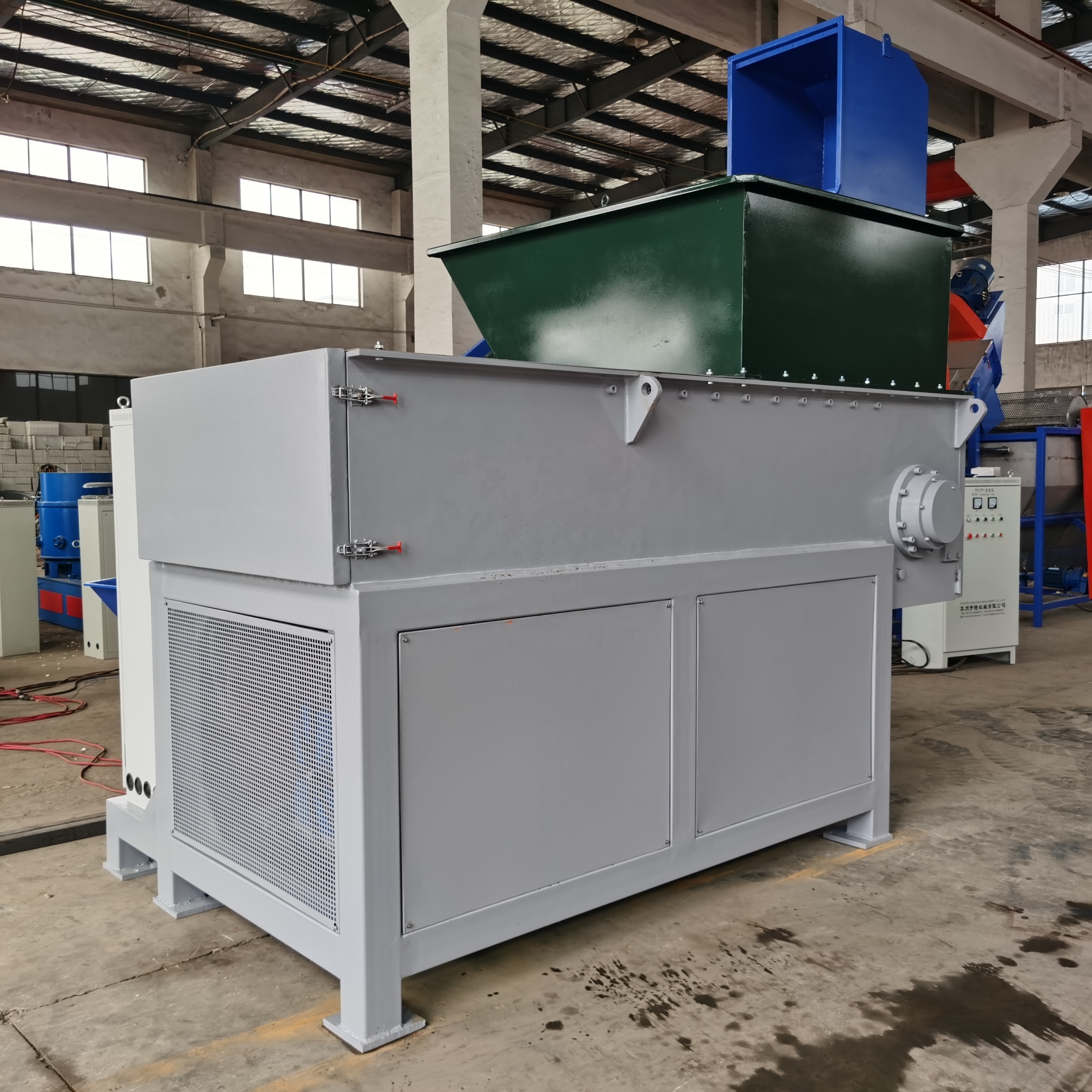 Kailong Machinery KL-800 Hot Sale Recycling Plastic Shredder Machine foam shredder