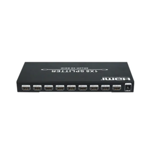 New Design Support OEM Ultra HDMI Multi Viewer HD  8 port 1 Support 4K 30HZ 1x8 HDMI Splitter For Computer