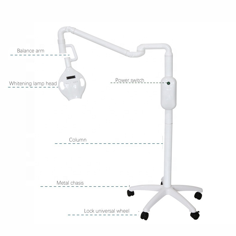 Professional teeth whitening supplies tooth whitening led lamp