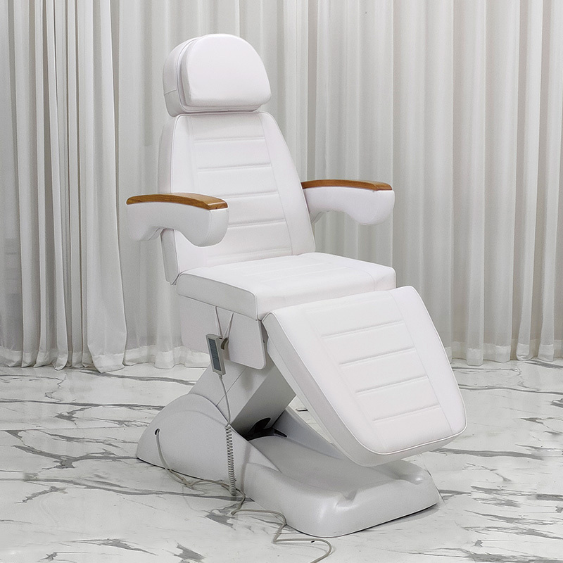 3 4 Motors Electric Facial Beauty Salon Bed Medical Spa Massage Treatment Table Podiatry Chair Aesthetic Tattoo Bed