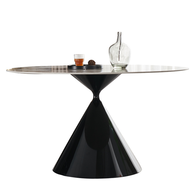 korean dining table round pedestal table round expandable furniture New design