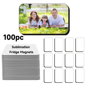 Promotional Photo Tourism Souvenir Sublimation Printing Fridge Magnet Daily Travel Gift Sublimation Blank Fridge Magnes 100pcs