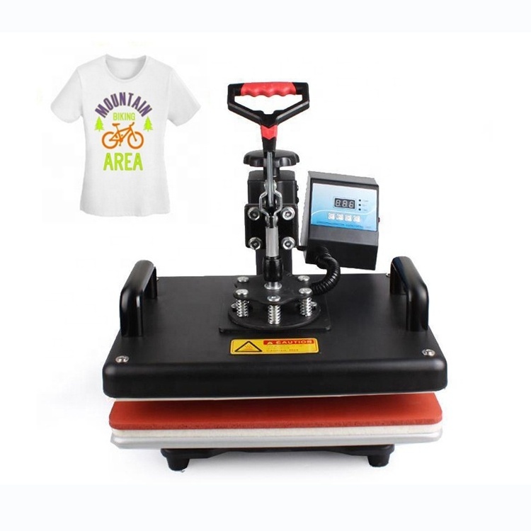 Single DIsplay Screen Sublimation Multifunction Flat Press Swing Away Machine for Press Tshirt Pillow Case Phone Case Hoodies