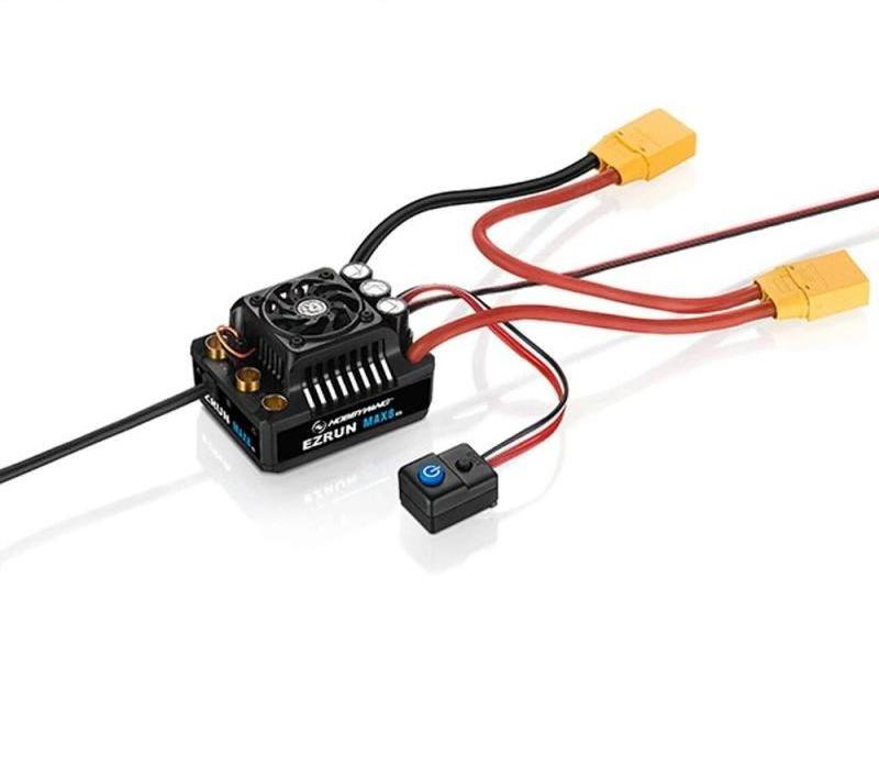 Hobbywing EZRUN MAX8 G2 160A 3-6S Brushless Sensored ESC & 4278SD 3-6S 2250KV/4268SD 3-4S 2500KV Motor For 1/8 1/10 Truck Car