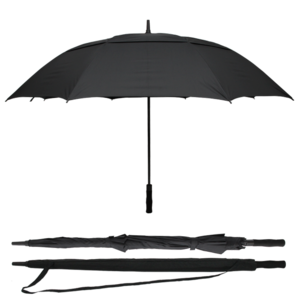 68 Inch Automatic Open Extra Large Golf Umbrella Double Canopy Vented Windproof Waterproof