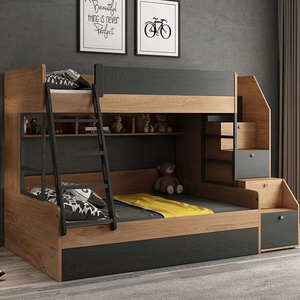 Kainice children bedroom furniture wood and mdf camas de madera beds bedroom sets bunk bed for kids