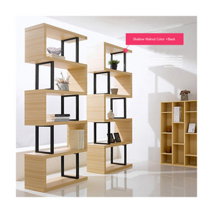 Kainice Customized storage cabinet wall shelves library book shelf bookcases for living home