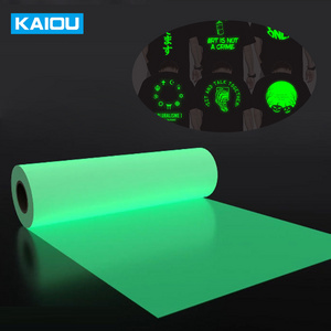 New technology heat transfers Luminescent Film a3 roll DTF PET Film Glow In the dark stickers