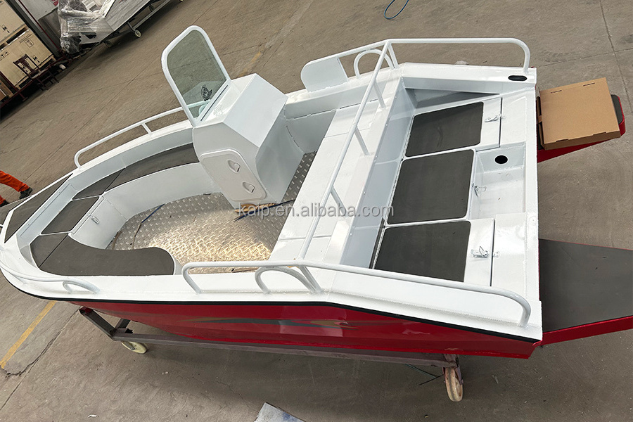 5-6m aluminum used small japan lake fishing boat industrial fishing vessel sports boat fishing drone boat with center console