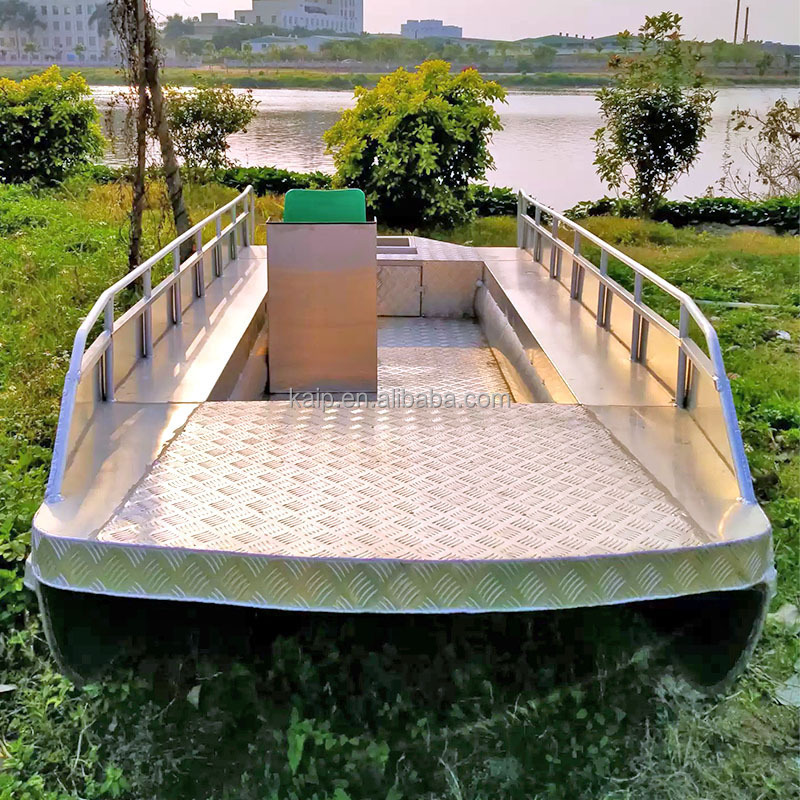 Mini Floating aluminum frame pontoons for pontoon boat frame house boat with motor parts aluminum flat bottom pontoon float