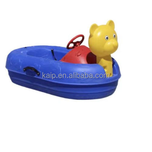 Animal duck swan bumper boat luminous fishing aluminum alloy speed boat water slide leisure entertainment boat inflatable pool