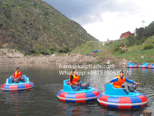 New design gas powered bumper boats adult water rental inflatable bumper boat bumper aqua boats