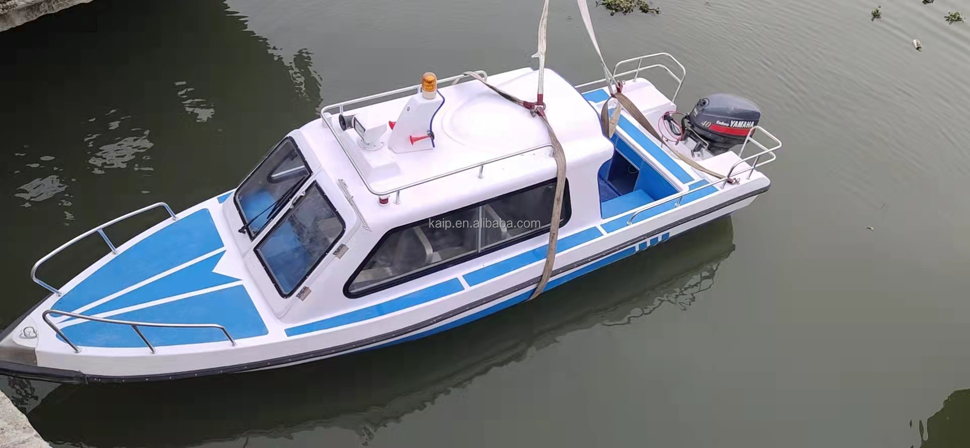 520cm cheap patrol cabin cruiser Boat fiberglass Fishing Center console Enclosed Cabin Boat For Sale Made in China