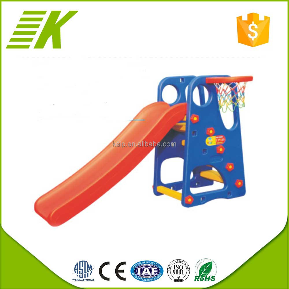 2016 new design kids indoor slide swing and slide