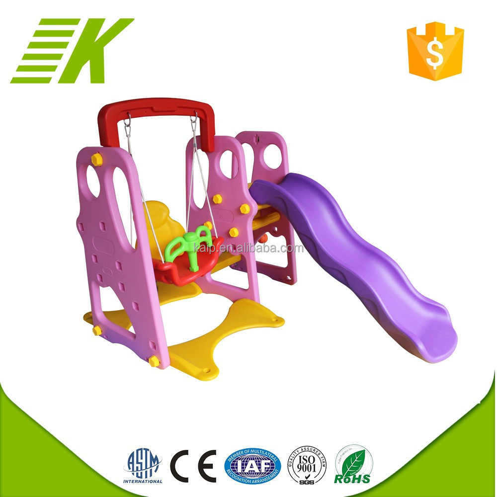 Baby use kids swing and slide kids indoor slide