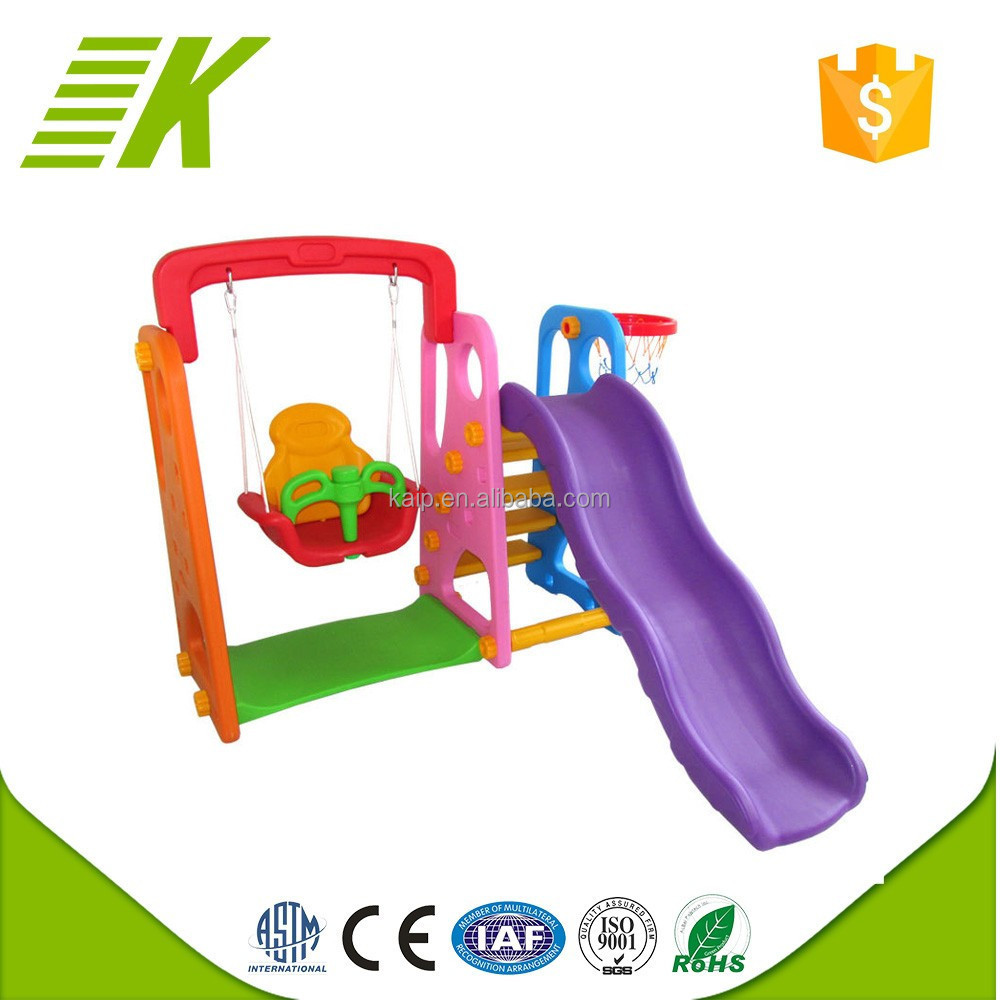 Baby use kids swing and slide kids indoor slide