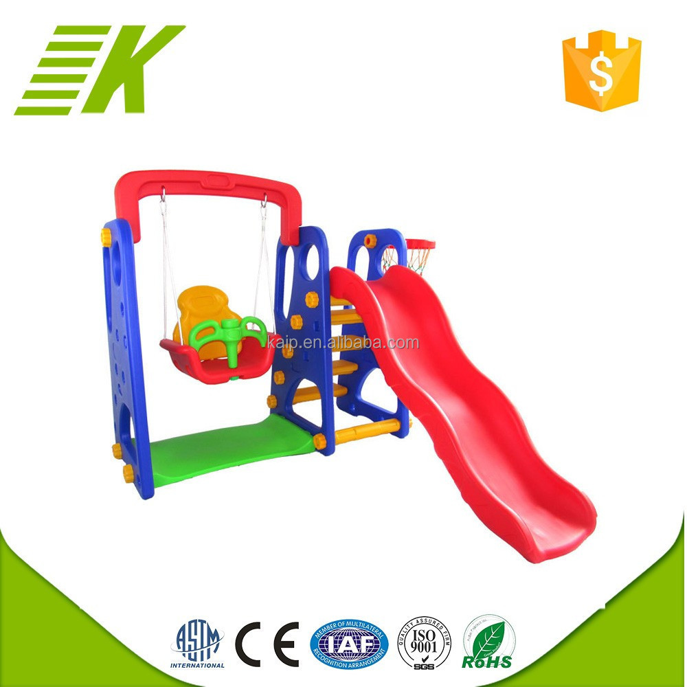 Baby use kids swing and slide kids indoor slide