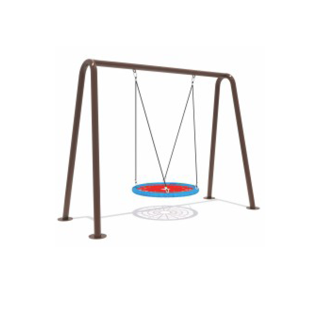 Plastic kids swing large swing set outdoor swing