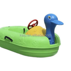 Animal duck swan bumper boat luminous fishing aluminum alloy speed boat water slide leisure entertainment boat inflatable pool