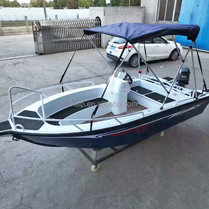 Mini used aluminium fishing rc bait boat with cabin kayak catamaran sports fly waterplay craft fishing belly boats for the ocean