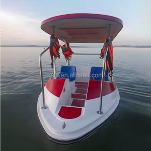 High quality aluminum speed boat fiberglass fishing boat for sale with engine electric speedboat inflatable swimming pool aqua