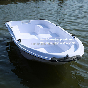 KAIP 3.7m cheapest small fishing jon boat ocean Fiberglass fishing rowing paddle boats with electric engine or gasoline Cruiser