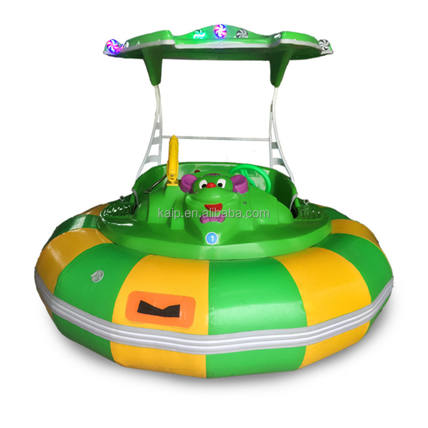 China factory water park equipment used duck swan pedal boat electric fiberglass bumper boat mini pontoon for sale