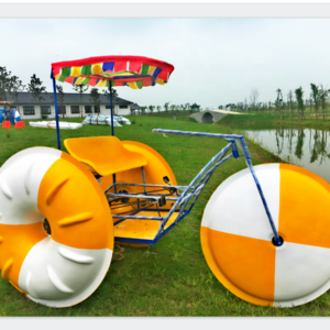 CE 3 big wheels water pedal boat tricycle water pedal bike for sale