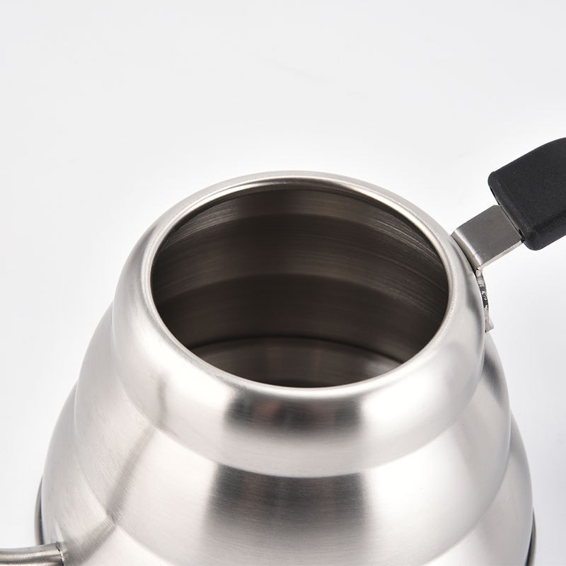 1L/1.2L Pour Over Coffee Kettle With Thermometer SUS 304 Coffee Tea Pot